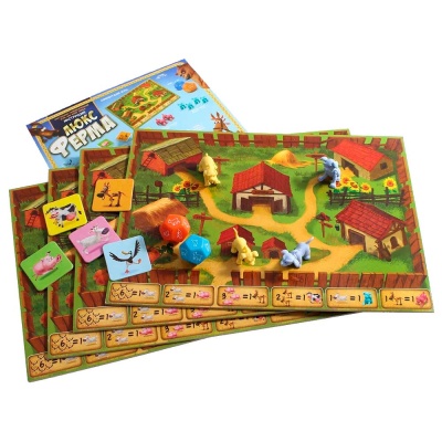 Настольная игра Ферма Люкс Danko Toys G-FL-01-01